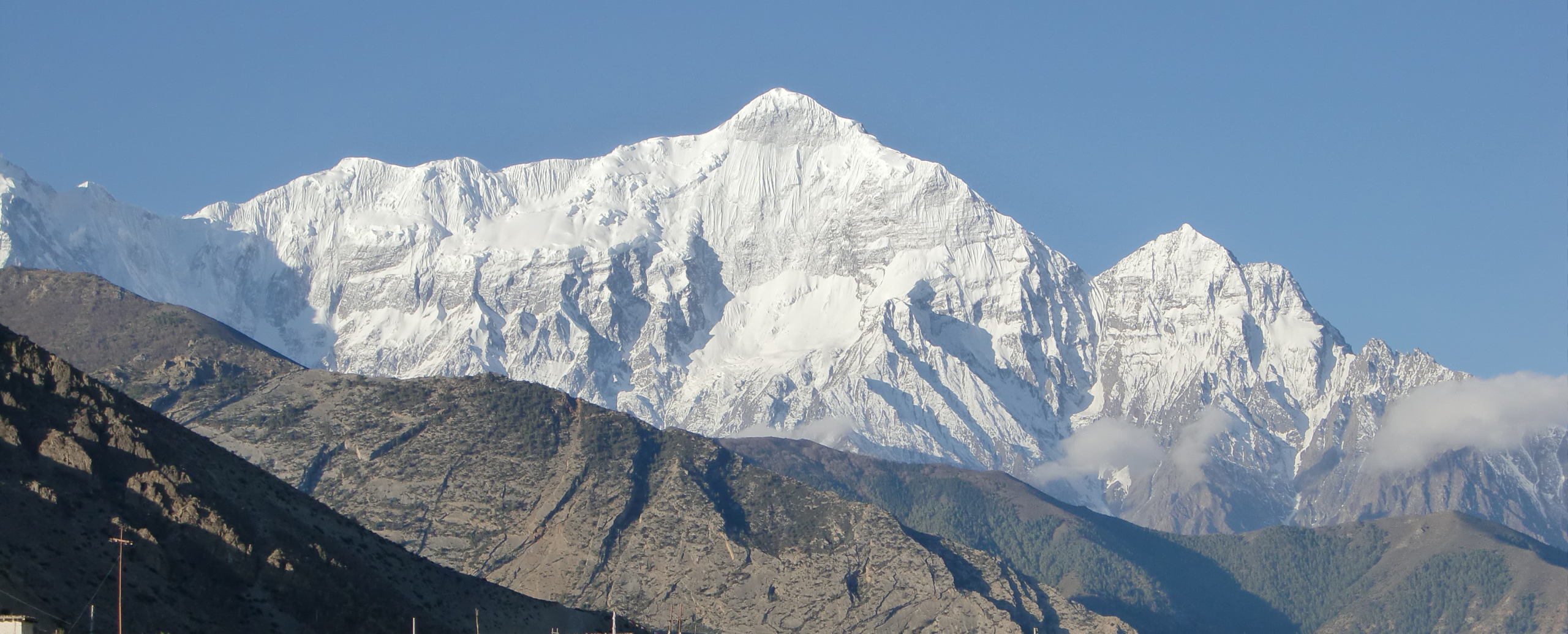 View of Nilgiri Mountain from Children's Home